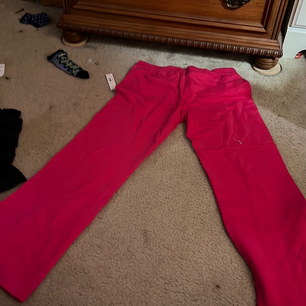 Pink Sweat Pants/Track Pants